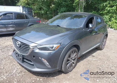 2017 Mazda Cx-3 Grand Touring z USA, uszkodzony, nr VIN JM1DKFD72H0163704